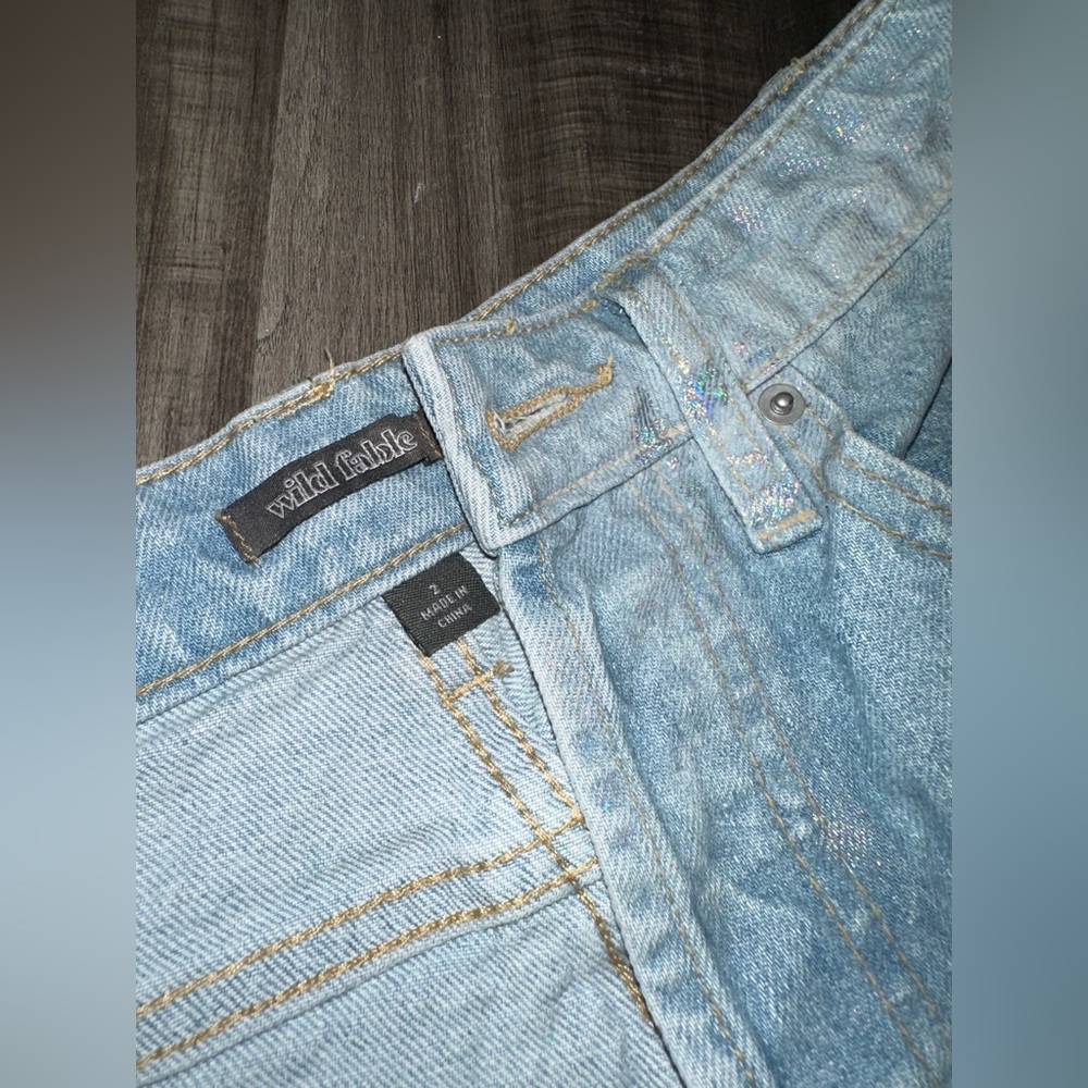 Wild Fable Sky Blue Denim shorts